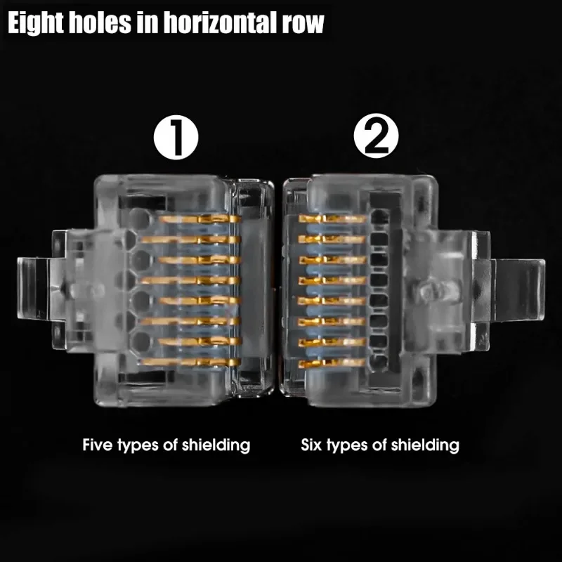 ���� ũ����Ż ��� Ŀ����, �н�Ȧ ����, ��ⷯ �÷���, �ݵ��� 8P8C �̴��� ����, TPU ��Ʈ��ũ ���̺� �÷���, RJ45, CAT5, CAT6