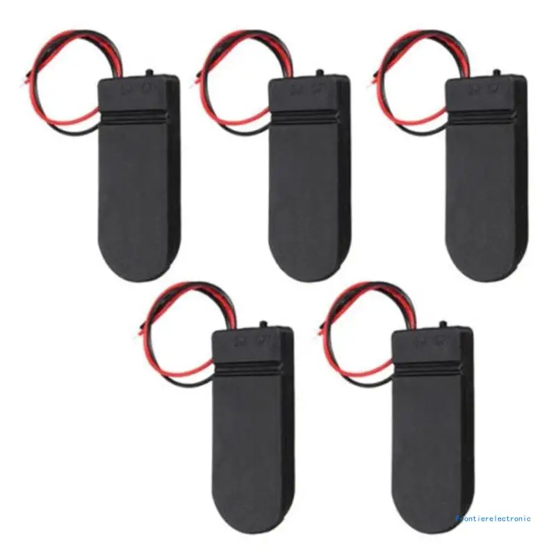 

2x3V CR2032 Button Cell Holder Socket for 6V DIY Stroage Box DropShipping