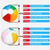 Hot sale Big Blow Up Beach Balls 30cm/40cm Inflatable Beach Ball Fun Party Toy For Kids 6