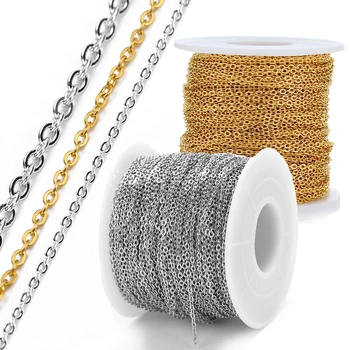 Gold Stainless Steel Jewelry Chain 1