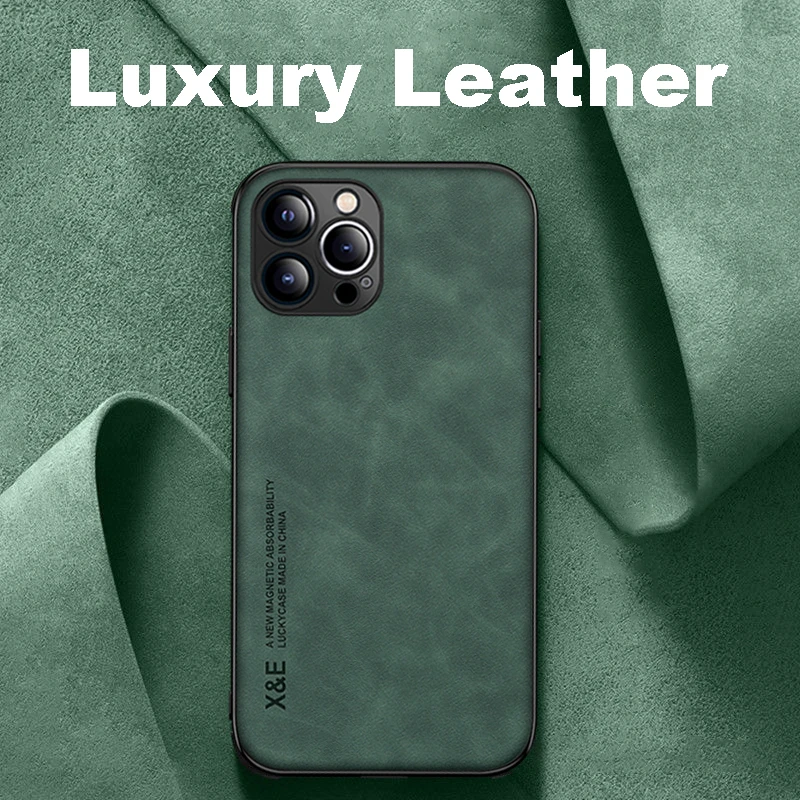Luxury Leather Case For Iphone 13 12 Mini 11 Pro Max Xs X Xr 8
