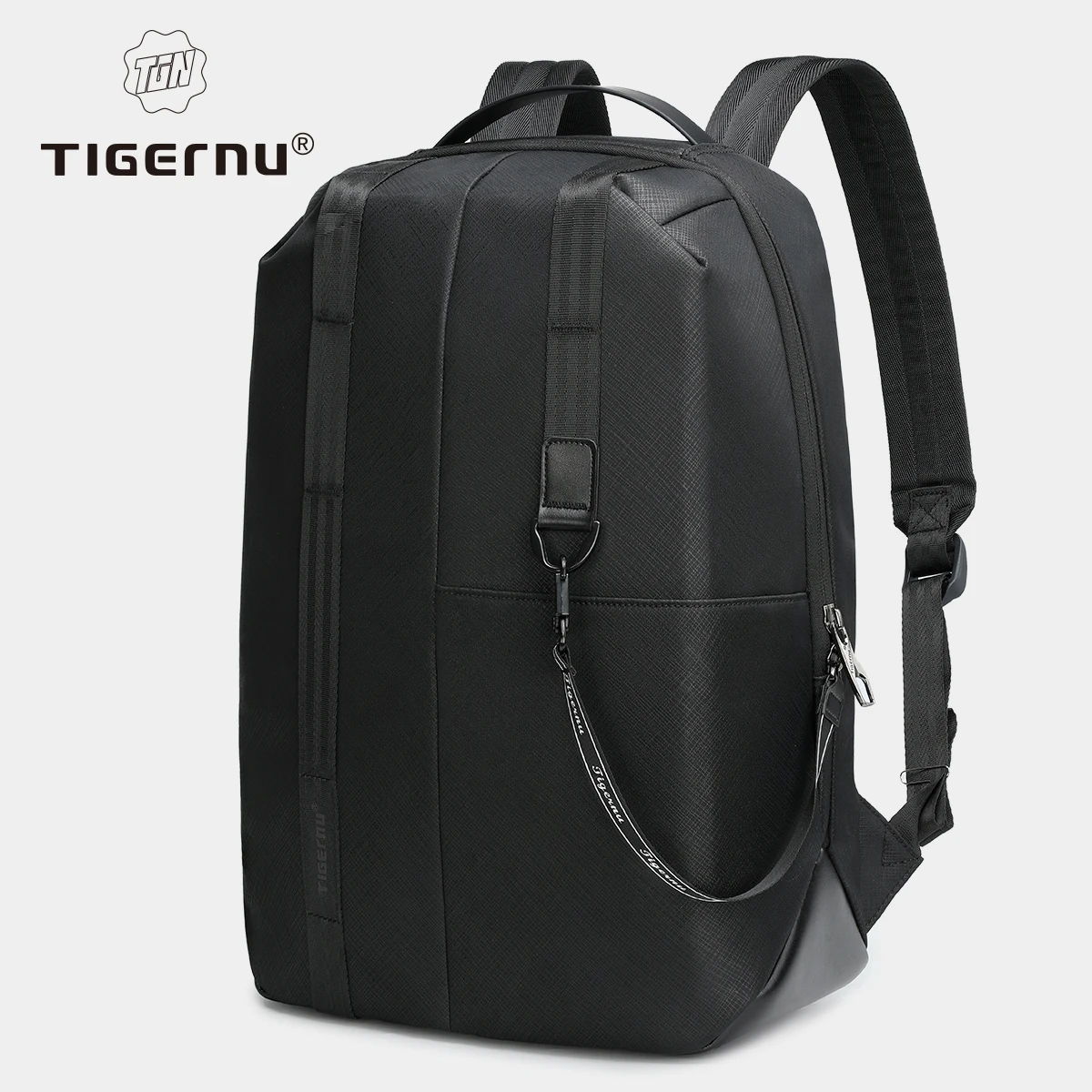 

Tigernu College Men Fashion Backpack Waterprooof Anti-wrinkle Male School Backpack Bags Casual 13.3 inch Laptop Backpack For Men