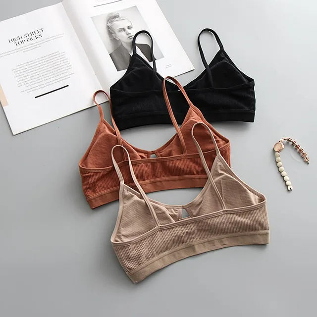 102799-80d825.jpg Soutien-gorge ajouré pour femme, sous-vêtements sans armatures, fitness, crop top, soutien-gorge doux, sous-vêtements sans couture