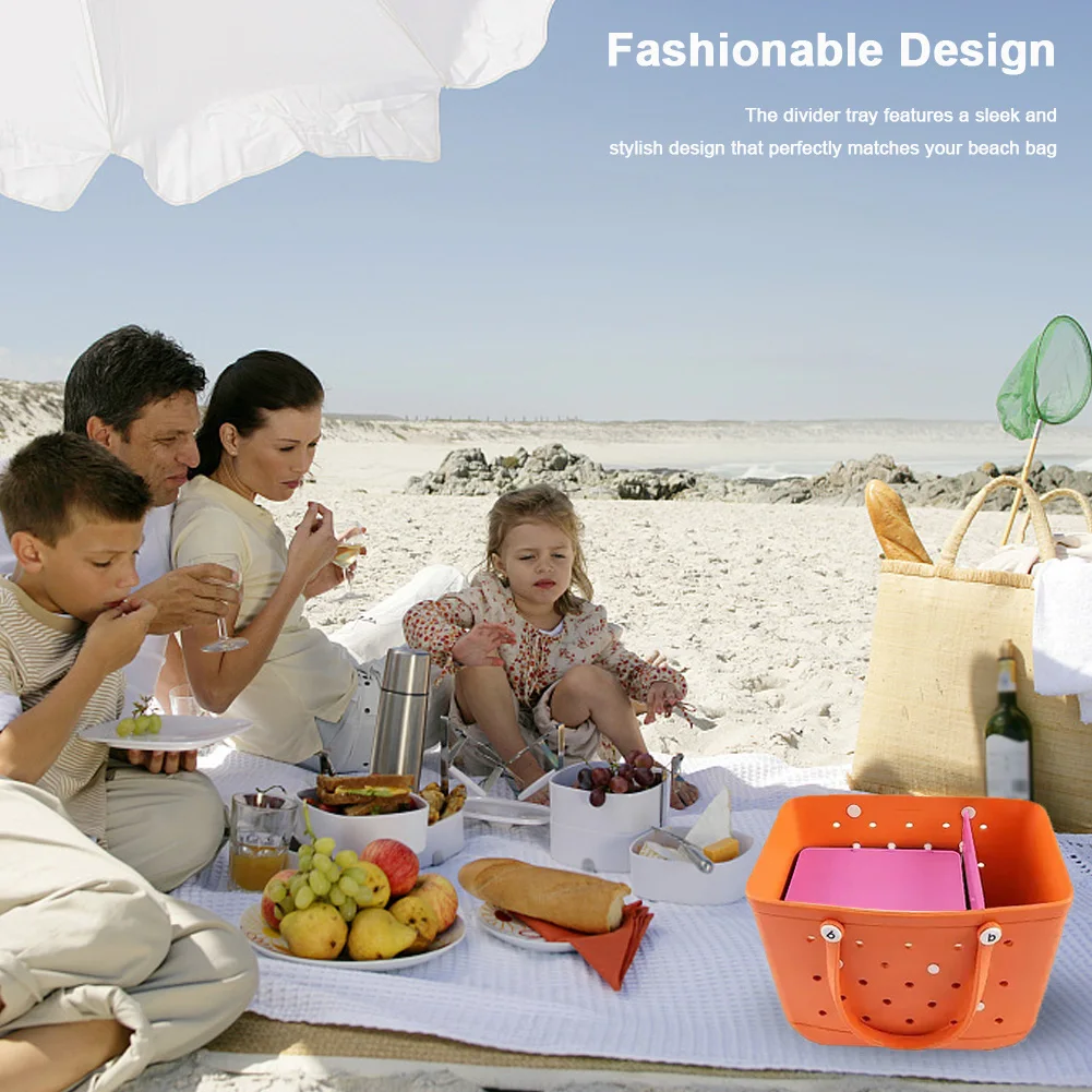 Bag Trim Divider Tray Organizer Tray Compatible with Bogg Bag Dividers for Bogg X Large Bag for Bogg Beach Bag Accessories