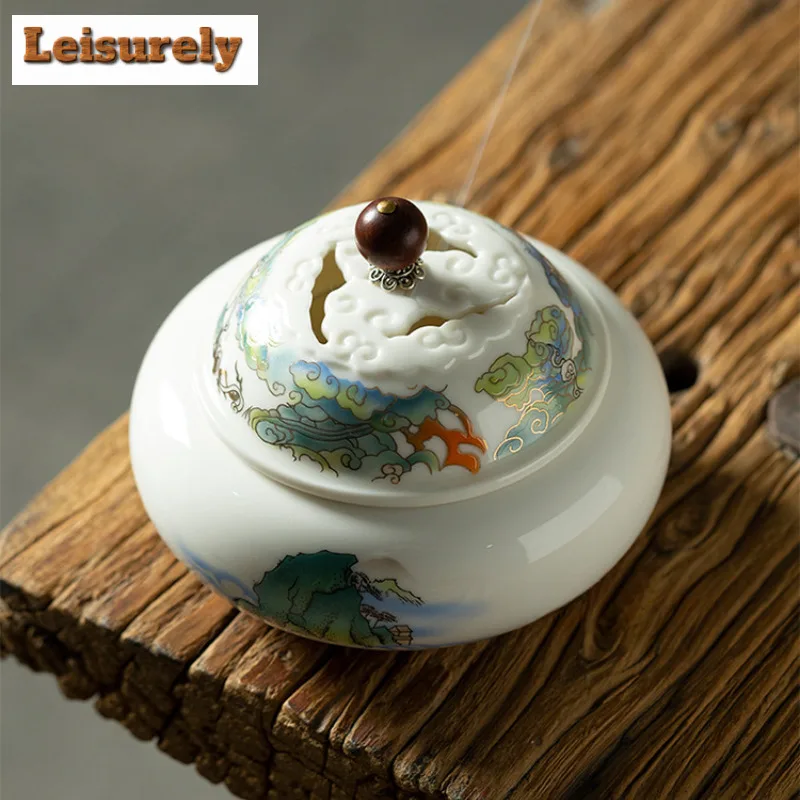 Landscape Incense Holder Mist Smoking Steamers Incense Burners Meditation Smell Distributor Censer Indoor Accessories Ornaments