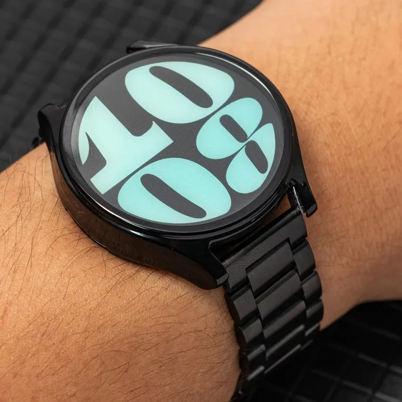 Premium Stainless Steel Bracelet & TPU Cover for Galaxy Watch - Enhanced Band with Metal Strap