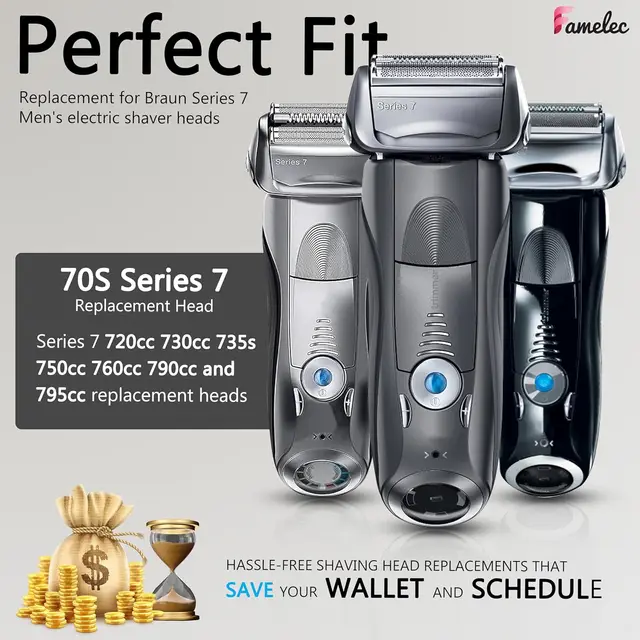 BRAUN - BRAUN Series7 760cc-7（未使用） Braun Series 7 Shaver System 760cc-4 Electric Razor Review