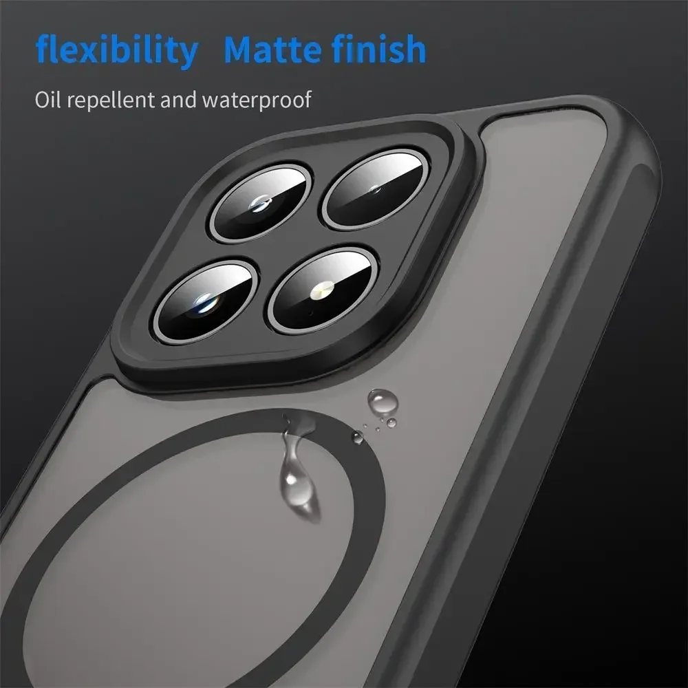 Frosted Skin Feel Magnetic Shockproof Phone Case