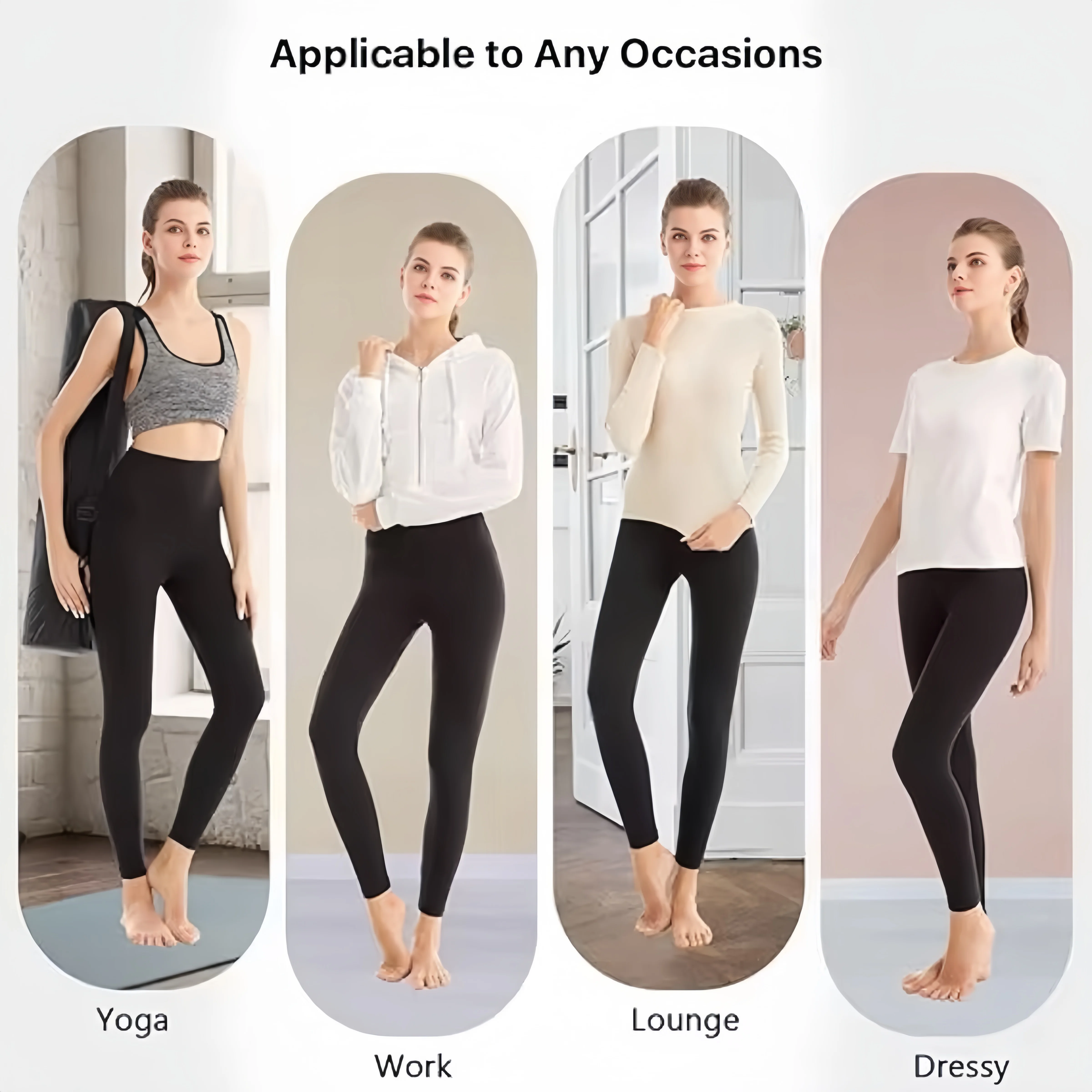 Women Seamless Sports Yoga Leggings Ribbed Band High Waist Workout Tights Scrunch Bum Tights knit tights