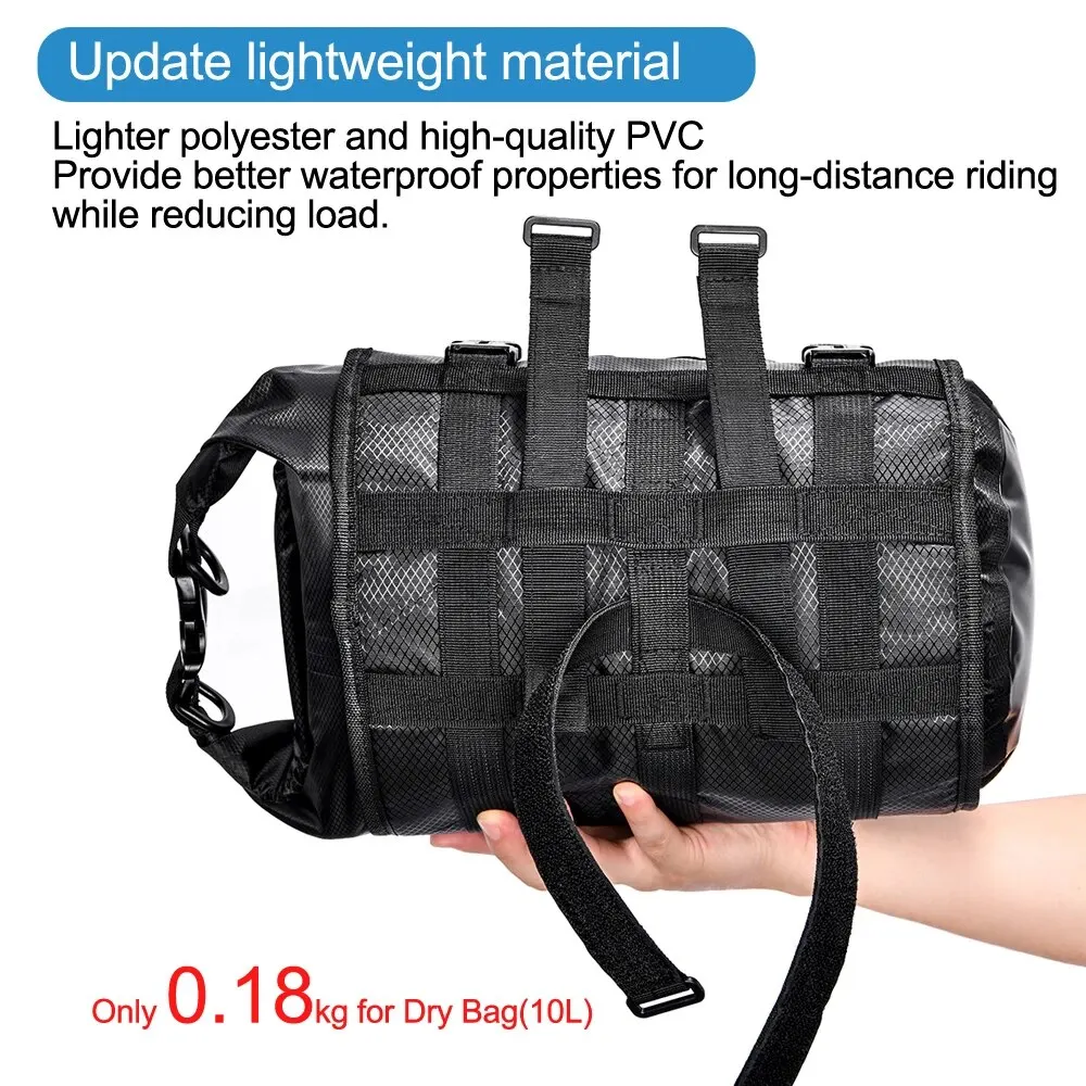 USWE Borsa Manubrio - Food Pouch 1.4L - nero