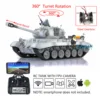 Henglong FPV 1/16 M26 RTR Radio Contol Tank 3838 With 360°Turret Rotation Upgrade Parts Gearbox Barrel Recoil 7.0 Version 4