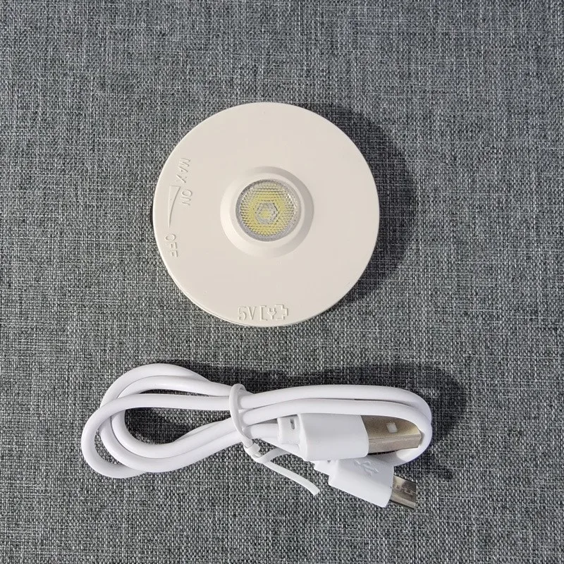 

USB White LED Light Lighting Bottom Biological Microscope Lamp Source Adjustable 4pcs