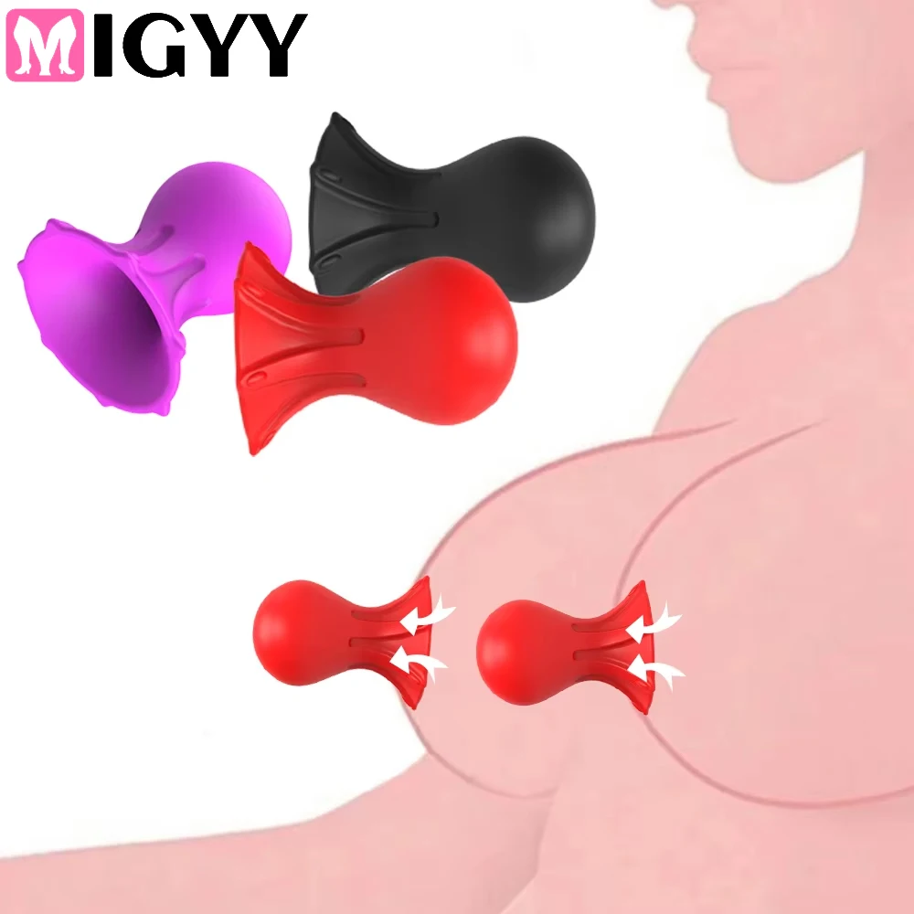 EIN Paar Nippel Sauger Enlarger Nippel Klitoris Pussy Pumpe Klitoris Clip Vakuum Stimulieren Brustvergrößerer Erwachsene Sex Spielzeug Frauen 1