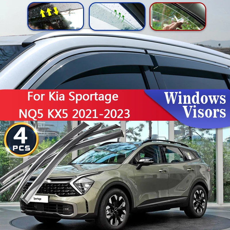 WindowVisorRainGuardforKiaSportageNQ5VKX55202120222023