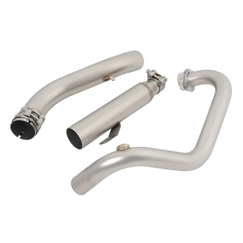 Slip-On For Zontes GK350 GK 350 R X T Motorcycle Exhaust Modify Full System Bike Muffler Escape Moto 51MM Front Middle Link Pipe - Image 2