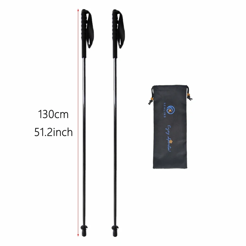 carbon 130cm 1pair