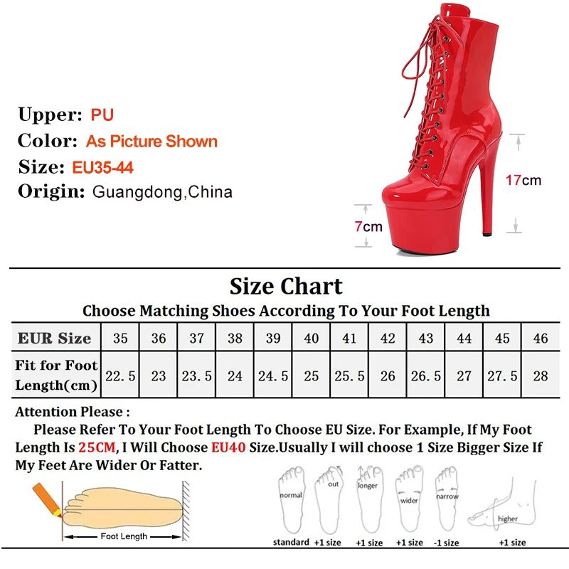 Women Ankle Boots Spring Autumn NightClub Stilettos 17cm Thin Heels Platform Shoes Woman Botas Mujer Party T-show Model Boots