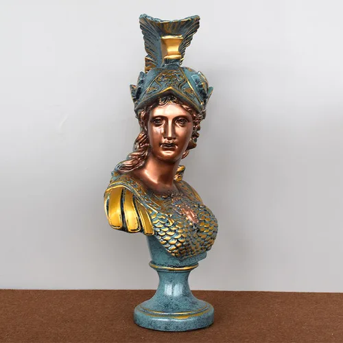 女神の頭部飾り、骨董 ローマン・アゴラ出土のアテナ女神の頭部彫刻 : 日刊ギリシャ