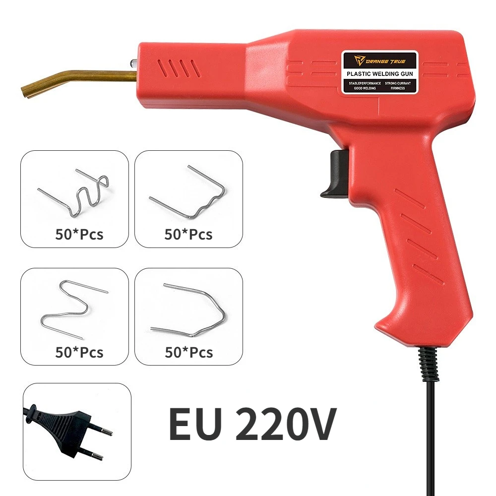 50W Handy Plastics Welders Garage Tools Hot Staplers Machine Staple PVC Repairing Machine Car Bumper Repairing Welding Tool powerful flashlights Flashlights