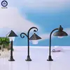 Miniature Christmas Street Lamp Post LED Lights Park Bench & Streetlight Micro Landscape Fairy Garden Ornament Dollhouse Decor 3