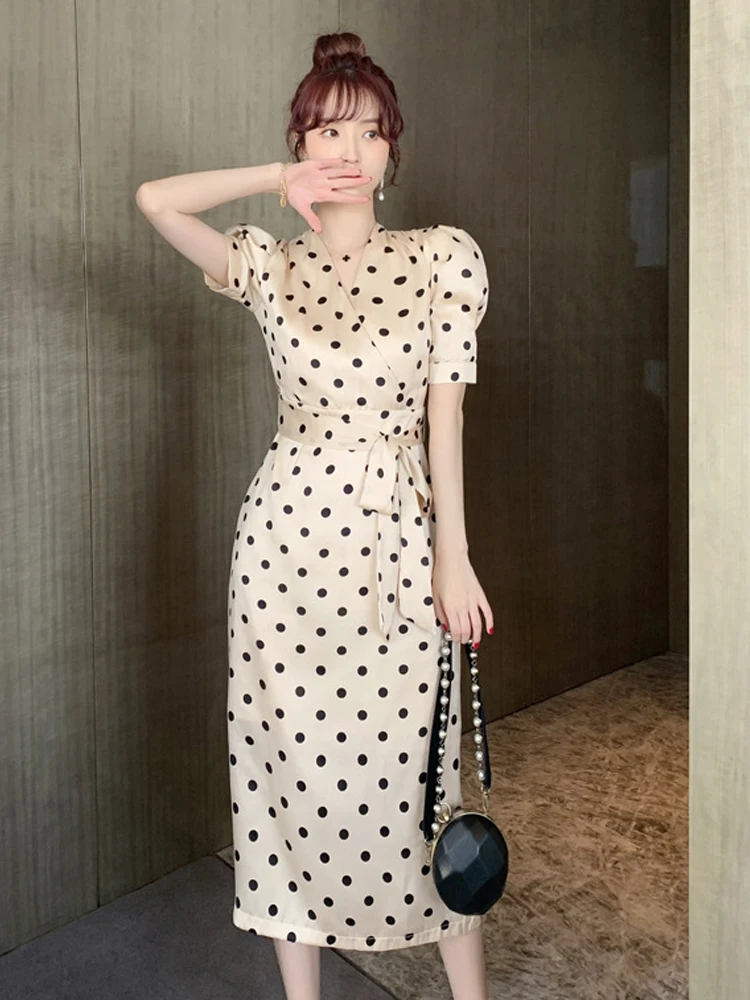 chinese dress ladies Long Sleeve Dresses for Women Black Sexy Club Bodycon Mini Dress Y2k H main image 0