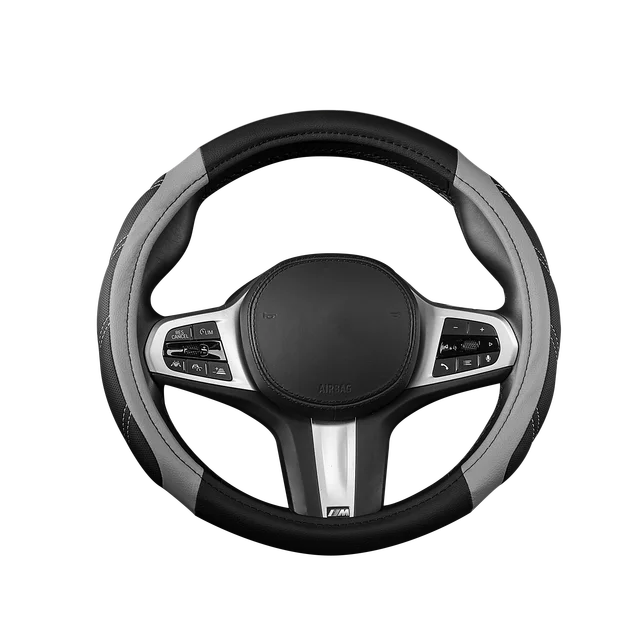 Car Steering Wheel Cover 1415 Inch Universal Sport Leather All Purpose