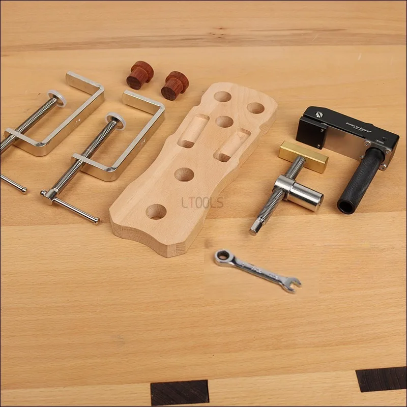 

Woodworking Table Board Desktop Clip Fast Fixed Clip Quick Fixture Clamping Tool Kit 19MM Hole Joinery Woodworking Benches Tools