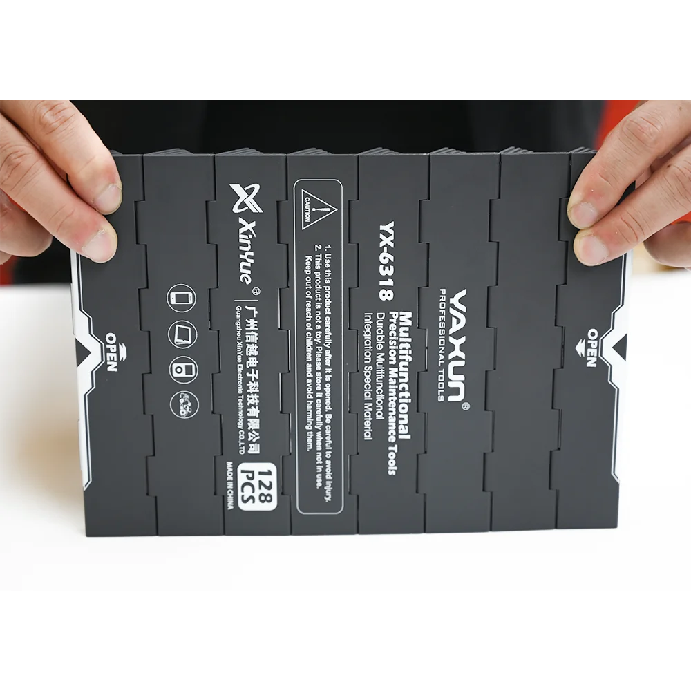 YAXUN YX-6318 Multi-function 128 in 1 Repair Tool Precision 3C