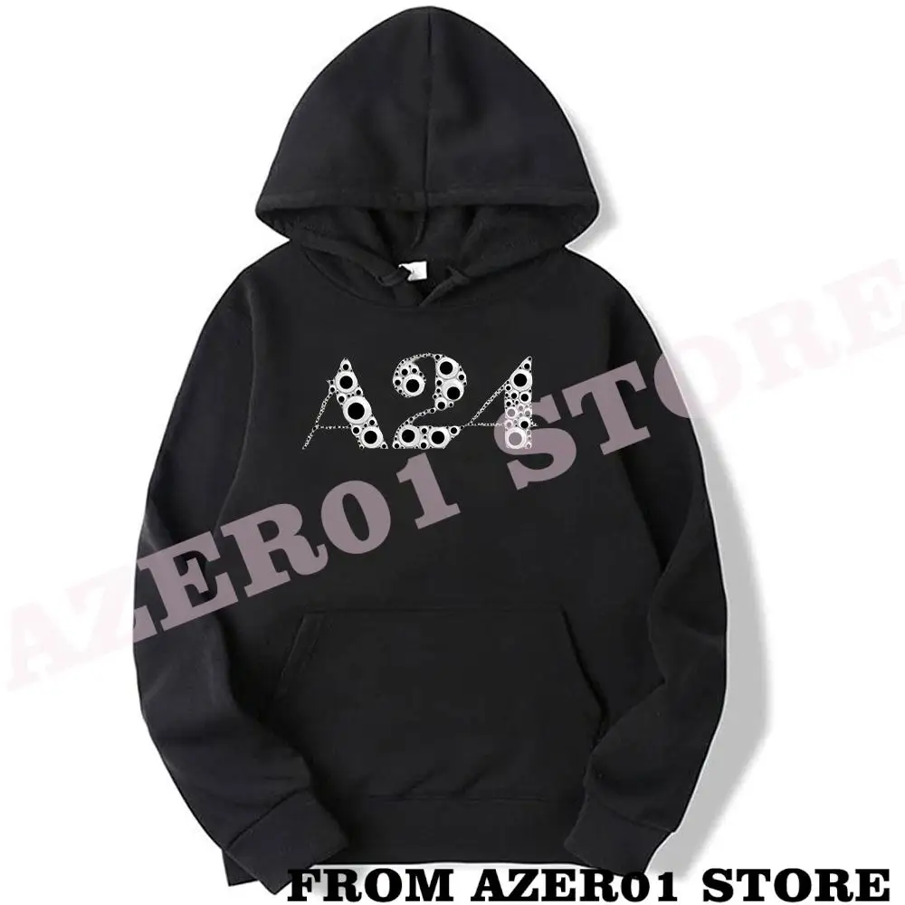 

Толстовка с капюшоном A24 Merch для мужчин и женщин, милая уличная одежда с длинным рукавом и капюшоном, с логотипом, зима 2019