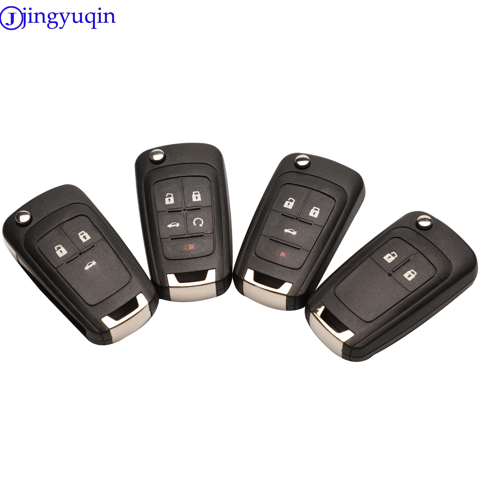Car Key Shell 10PS 2/3/4/5 Buttons Remote Key Shell Flid Case Cover For OPEL VAUXHALL Insignia Astra For Vauxhall Opel Zafira Astra
