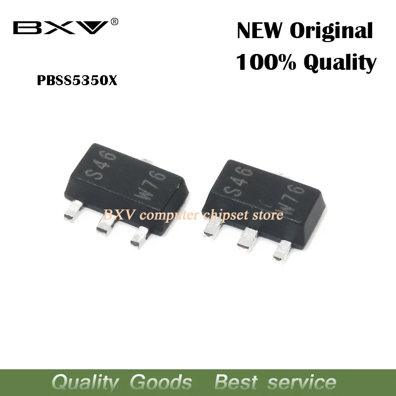 40pcs/lot PBSS5350X SOT-89 PNP transistor original authentic 1