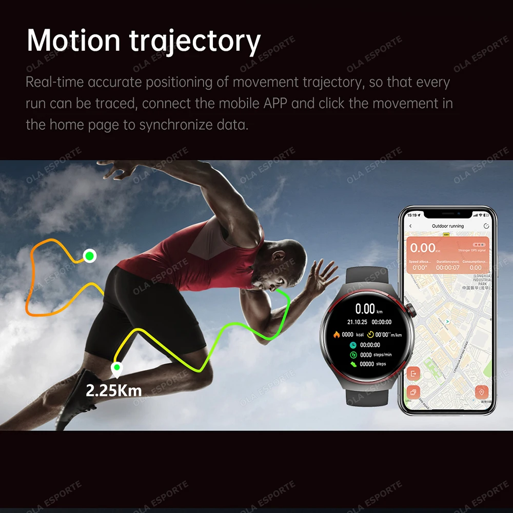Smart Watch, Wireless Call/Dial, Multi Sport Mode, Multiple APP Reminder, Suitable for Every Friend, Compatible with IOS/Android