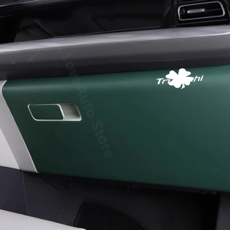 

For Trumpchi GAC GS8 2nd Gen 2022 2023 Car Co-pilot Anti-kick Pad Anti-dirty Mat Cover Sticker Decoration Leather Accessories