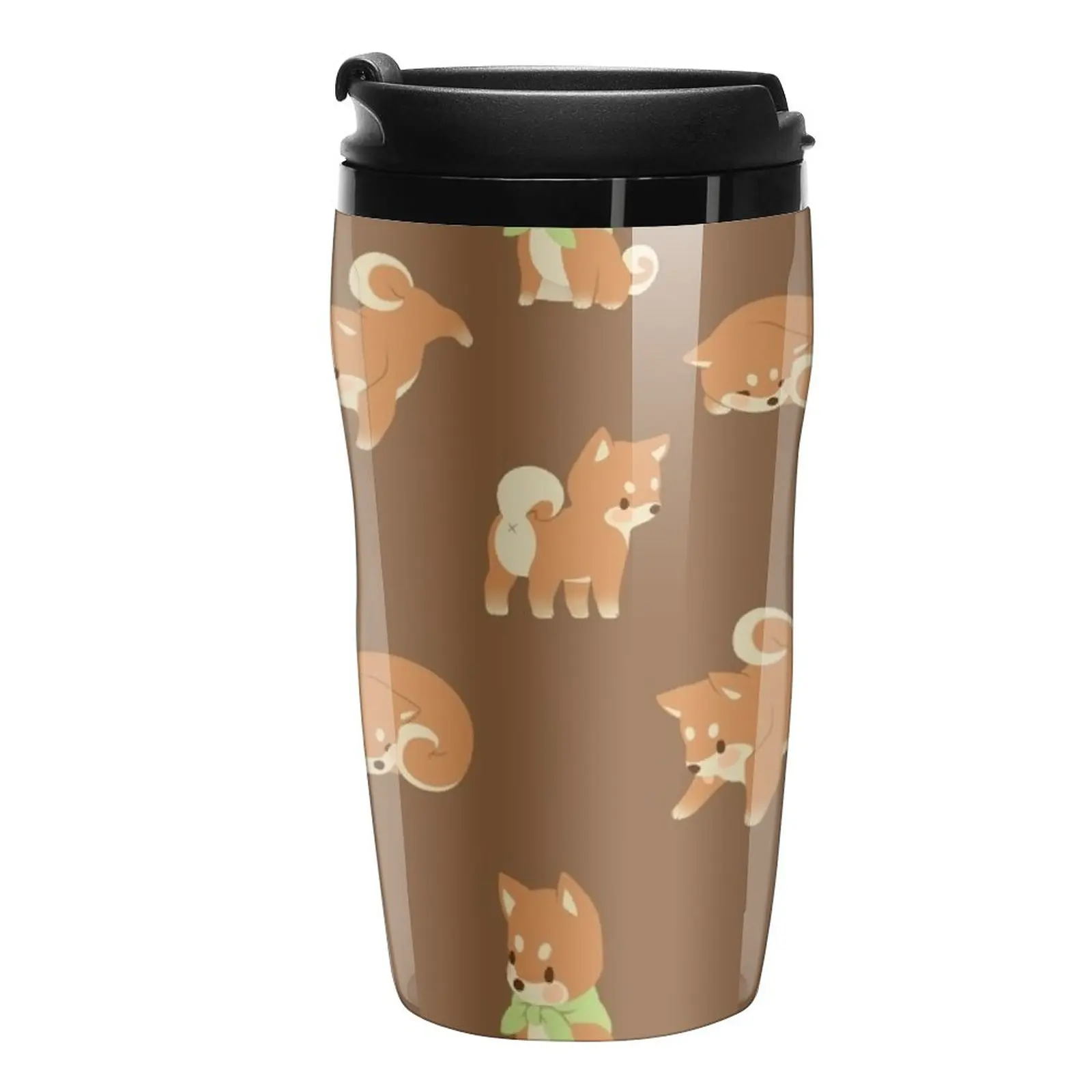 

New Tiny Shibas Travel Coffee Mug Breakfast Cups Coffe Cups Cup Coffe Espresso Cup