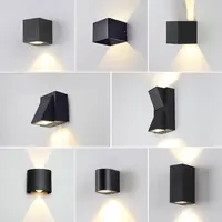PIR Sensor LED Wall Light Outdoor Waterproof AC85-265V Outdoor LED Spotlight Wall Lamp Indoor For Porch Garden Bedroom Balcony 1