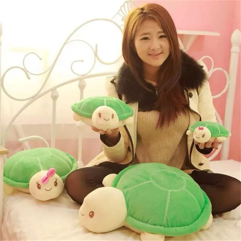 Little Turtle Pillow Plush Toy New Cute Fashion Creative Cartoon Doll Appease Doll Children Holiday Birthday Exquisite Gift