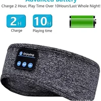 Bluetooth Wireless Headphones Sleep Eye Mask Headset Soft Elastic Comfortable Sports Headband Bluetooth Music Earphone 2