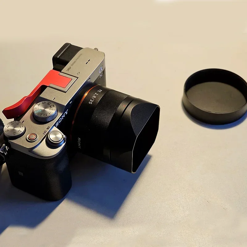Bayonet Metal Square Lens Hood Come With Free Metal CAP for