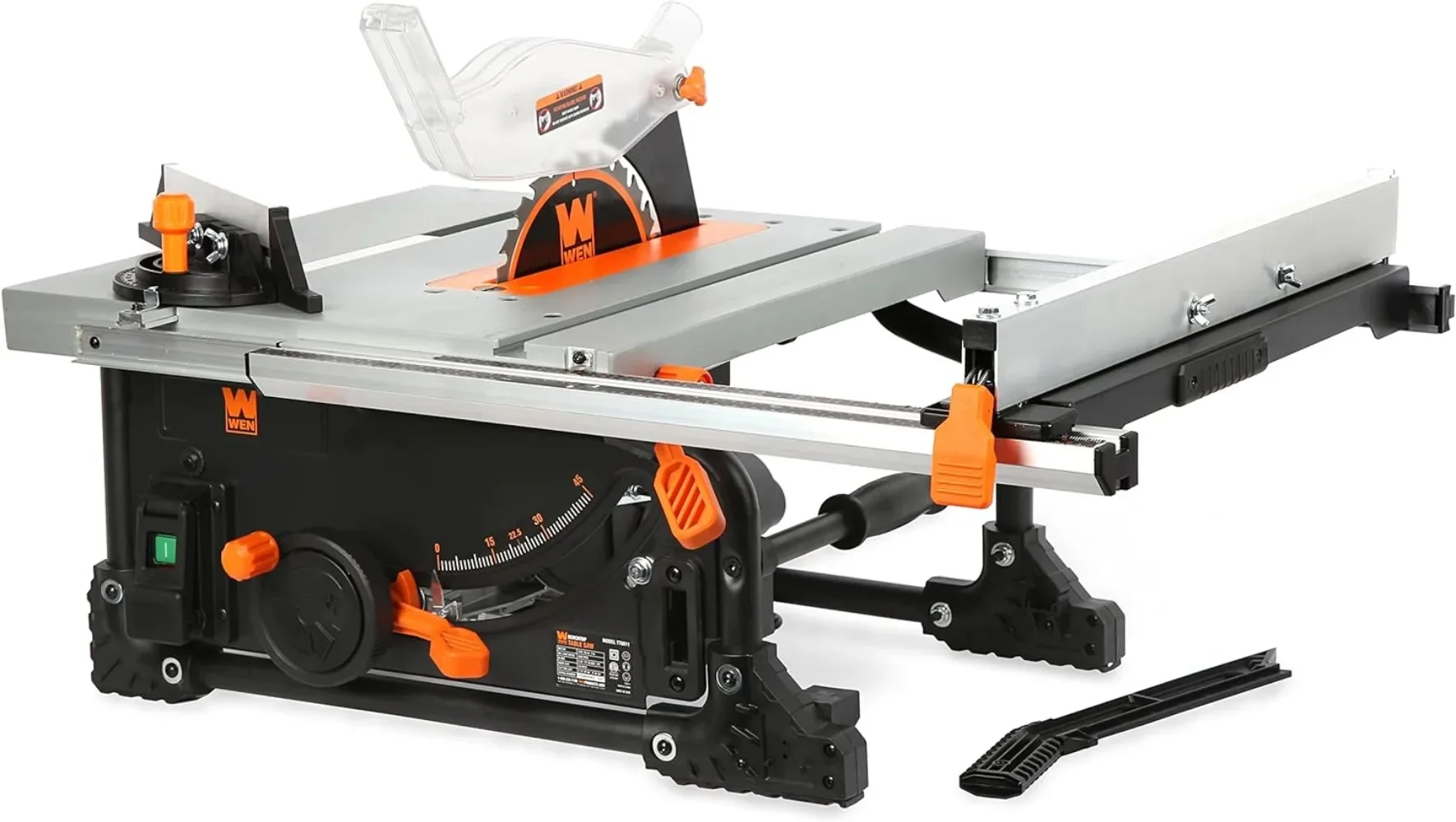 11-Amp 8.25-Inch Compact Benchtop Jobsite Table Saw, Black Easy Storage Transportation TT0811