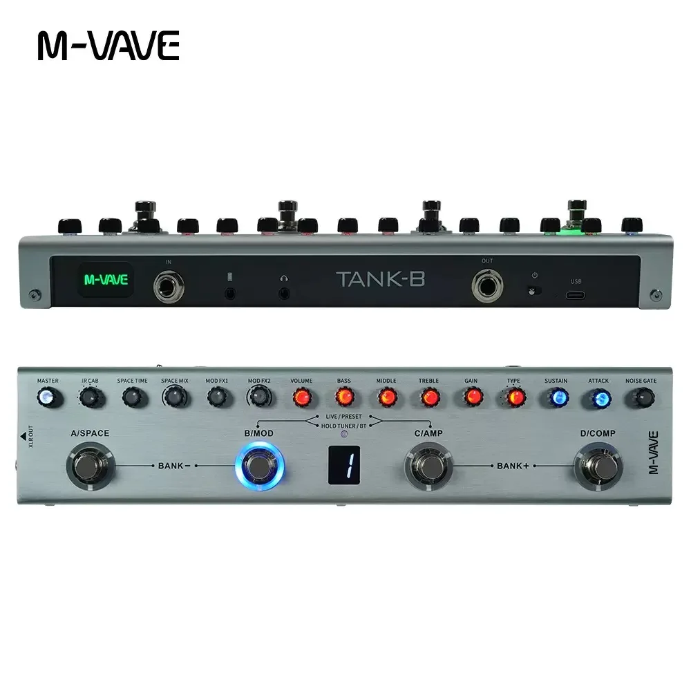 M-VAVE ギター ベース エフェクター ANNBlackbox、MK-300、Tank