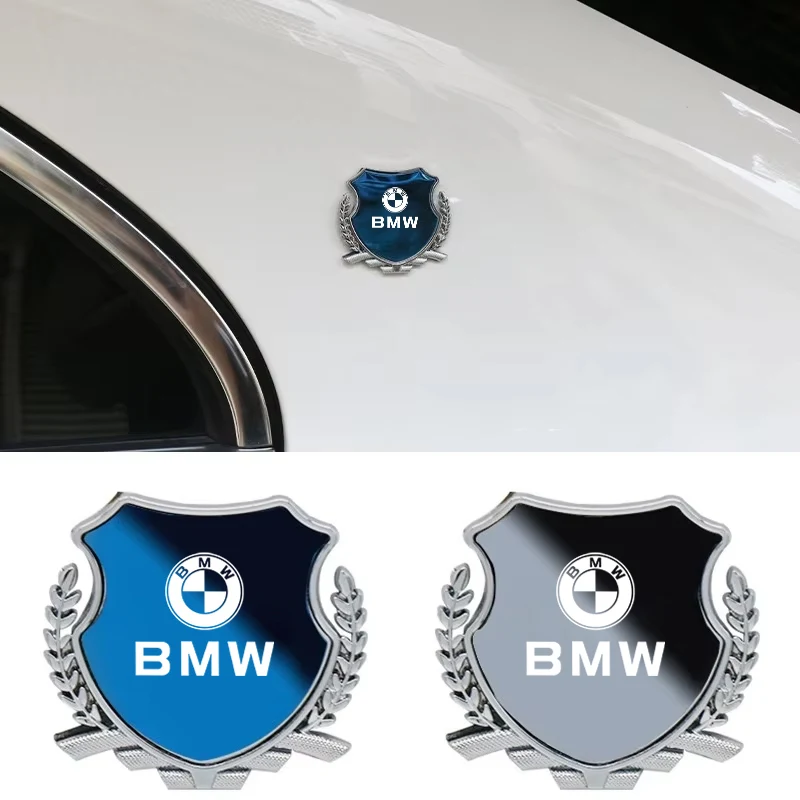 BMW 퍼포먼스 E46 E90 E60 F20 X1 F10 F30 X3 E70 E39 E36 E87 X7용 3D 메탈 자동차 트렁크 윈도우 사이드 엠블럼 배지 데칼 스티커