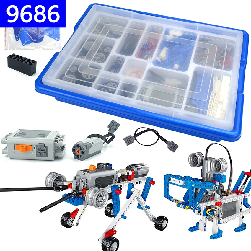 9686 Technical Set parts multi Technology MOC Parts Educational school students Learning Building Blocks power function Leduo building blocks,construction blocks