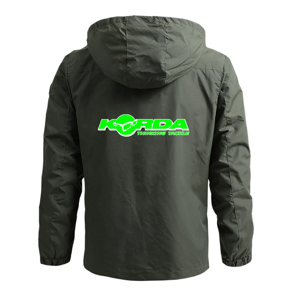 Waterproof Windbreaker Jacket for Men with Detachable Hat
