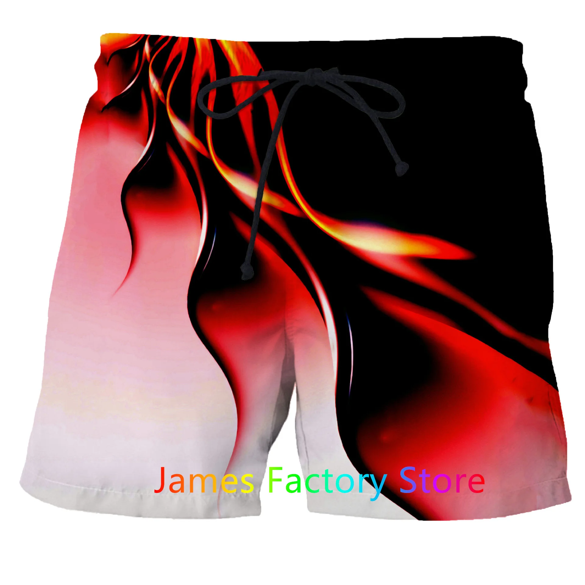 Summer Short Pants For Men Oversized Loose Luxury Duckling 3D Printed Casual Sport Runing Beach Quick Dry Shorts 3