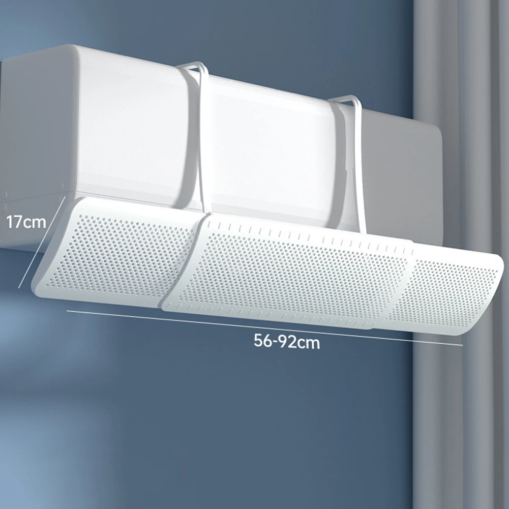 คู่มืออากาศเย็น Air Conditioner Outlet ปิดป้องกันการเป่าโดยตรง วัสดุคุณภาพสูงคุณภาพสูง ทนต่อการสึกหรอและต่อการฉีกขาด 1