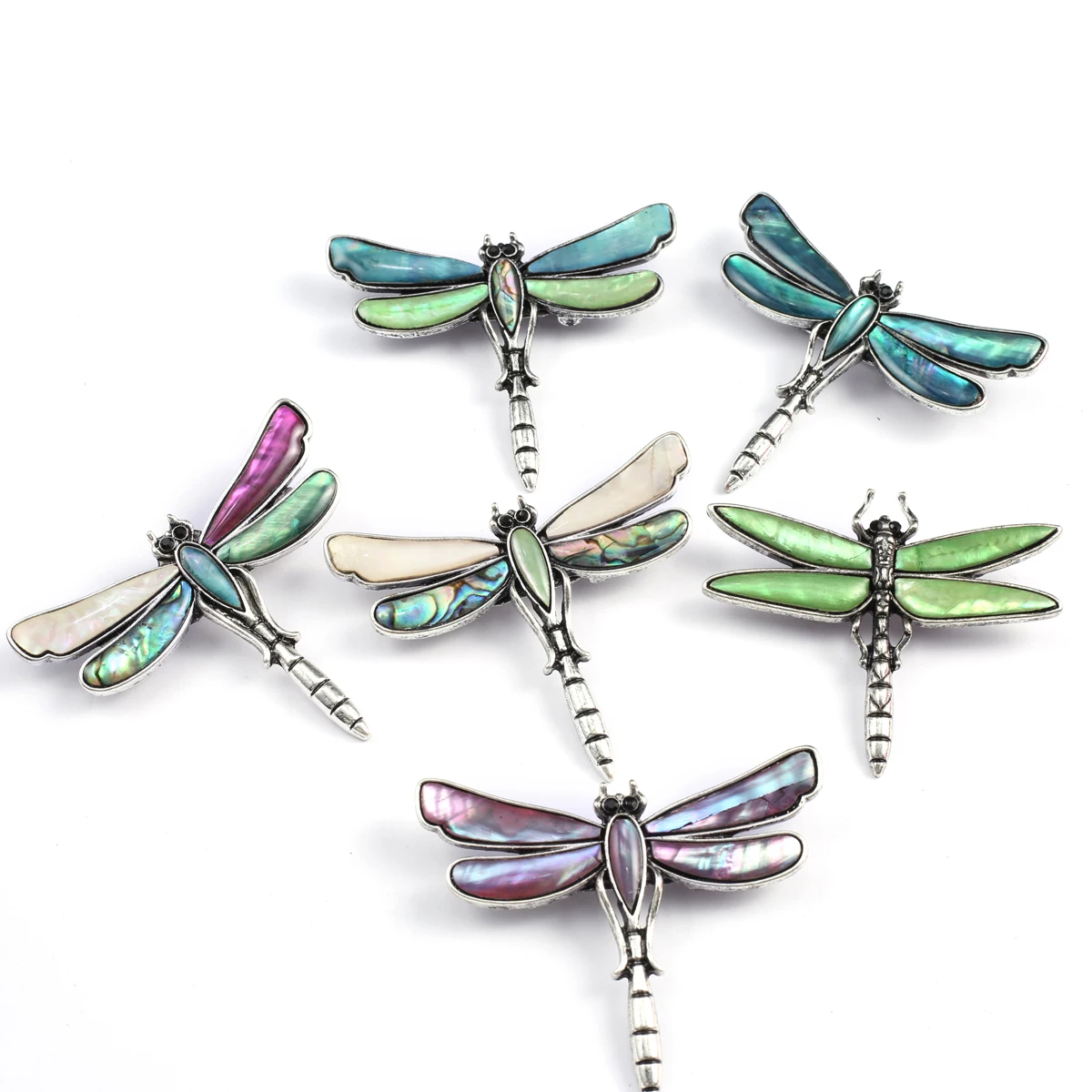 

Natural Shell Dragonfly Pendant Exquisite design Vivid image for DIY Jewelry Making Handmade Bracelet Earring Necklace