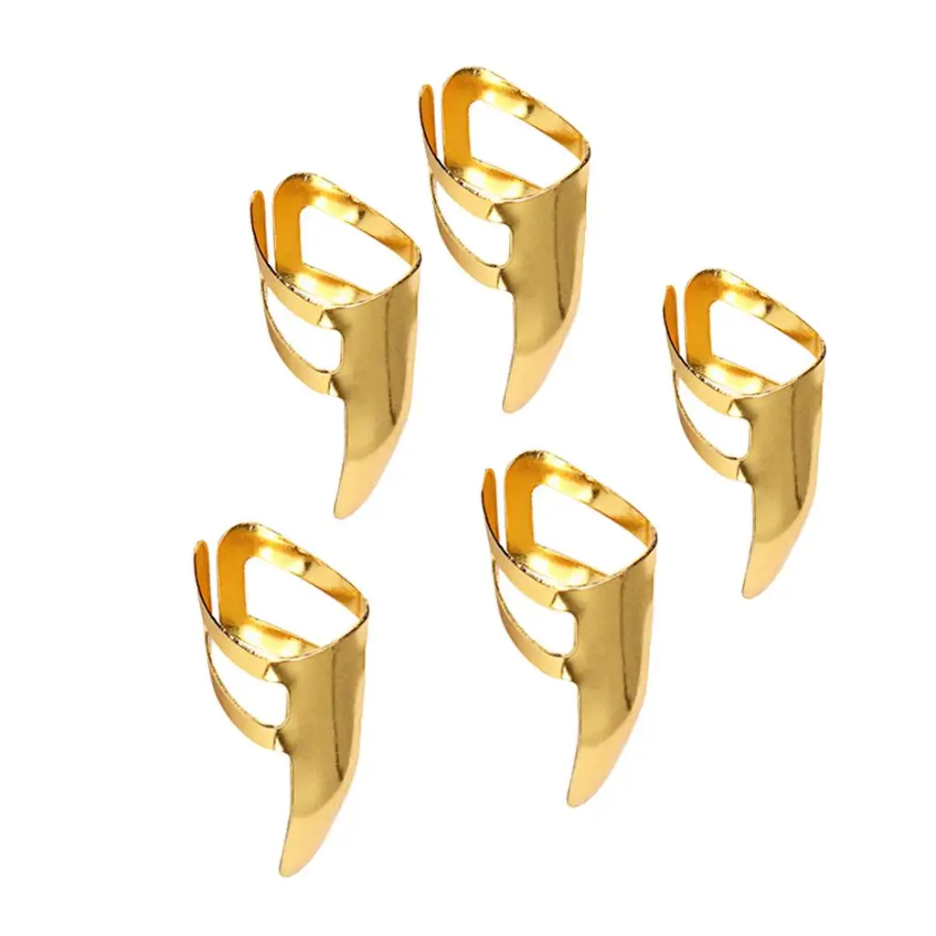 5 X Guitar Finger Picks Protects Nails When Playing Guitar String