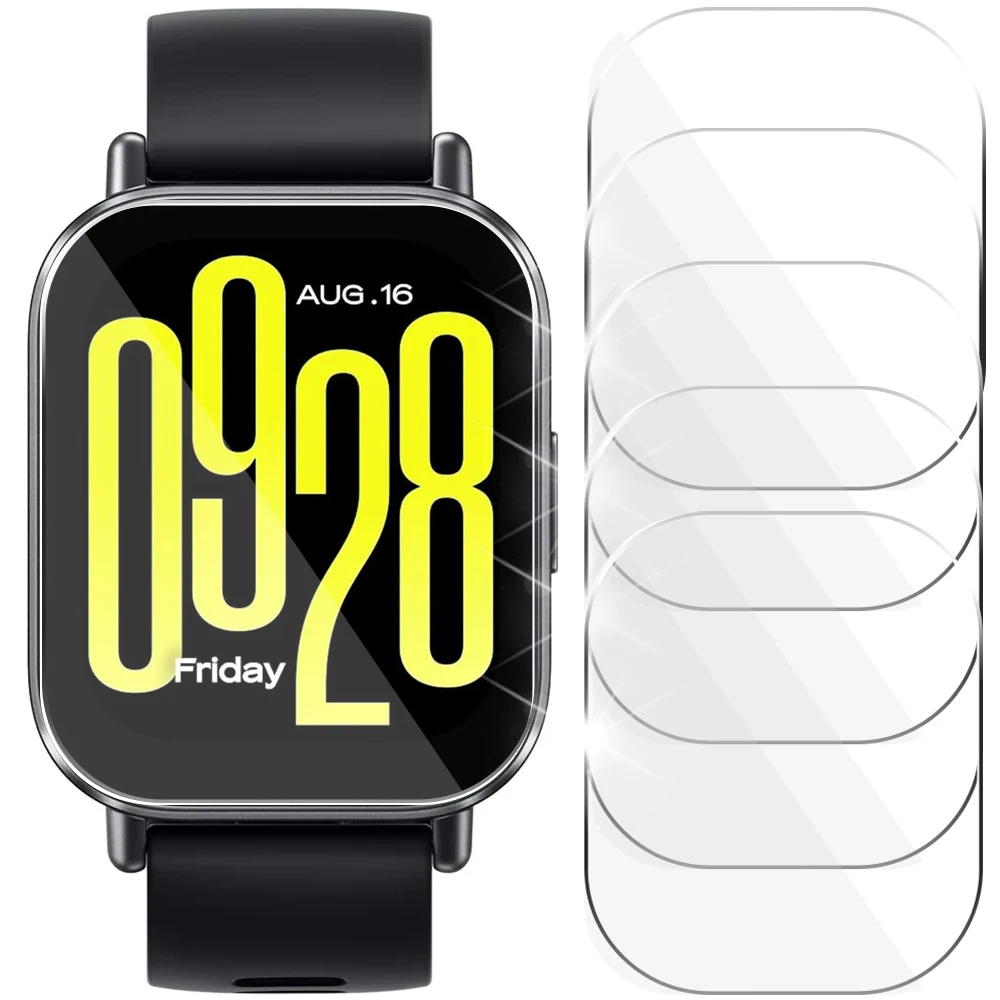 Premium 9H Tempered Glass Screen Protectors for Smartwatches - Anti-Scratch and Durable