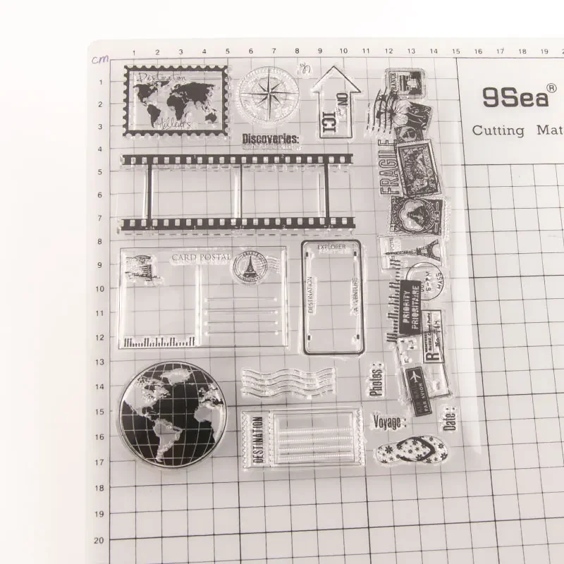 Clear Rubber Stamps for DIY Scrapbooking Card Making Photo Album Crafts Template Decor