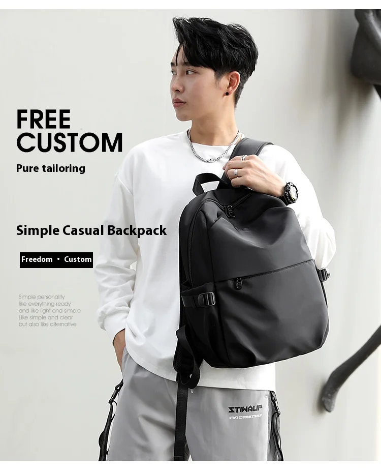 15.6-inch Computer Bag New Male And Female Student Backpack EVE Board Backpack Casual Bag_voghion.com